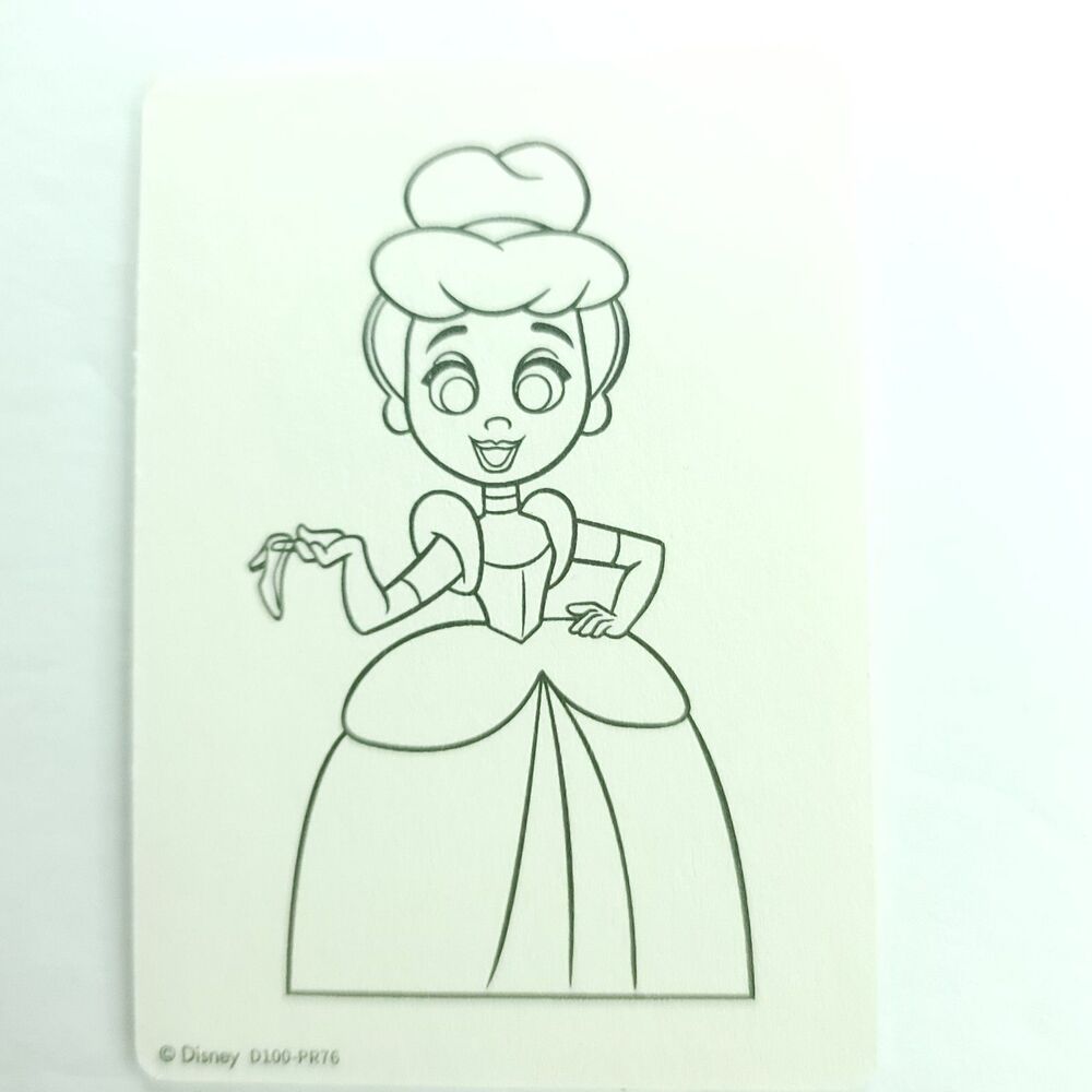 Cinderella 2023 Card Fun 1/1 Disney 100 Carnival Series Paper Sketch D100-PR76